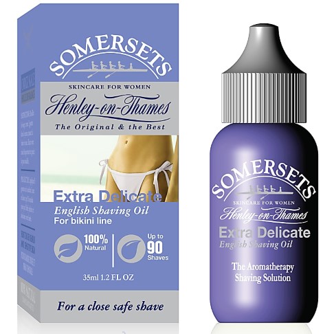 Somersets Extra Delicate Scheerolie voor Bikinilijn - 35ml