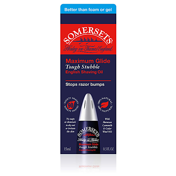 Image of Somersets Max Glide Zware Baard Scheerolie - 15ml