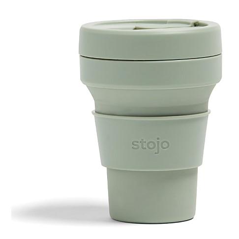 Stojo Opvouwbare Pocketbeker 355ml - Sage