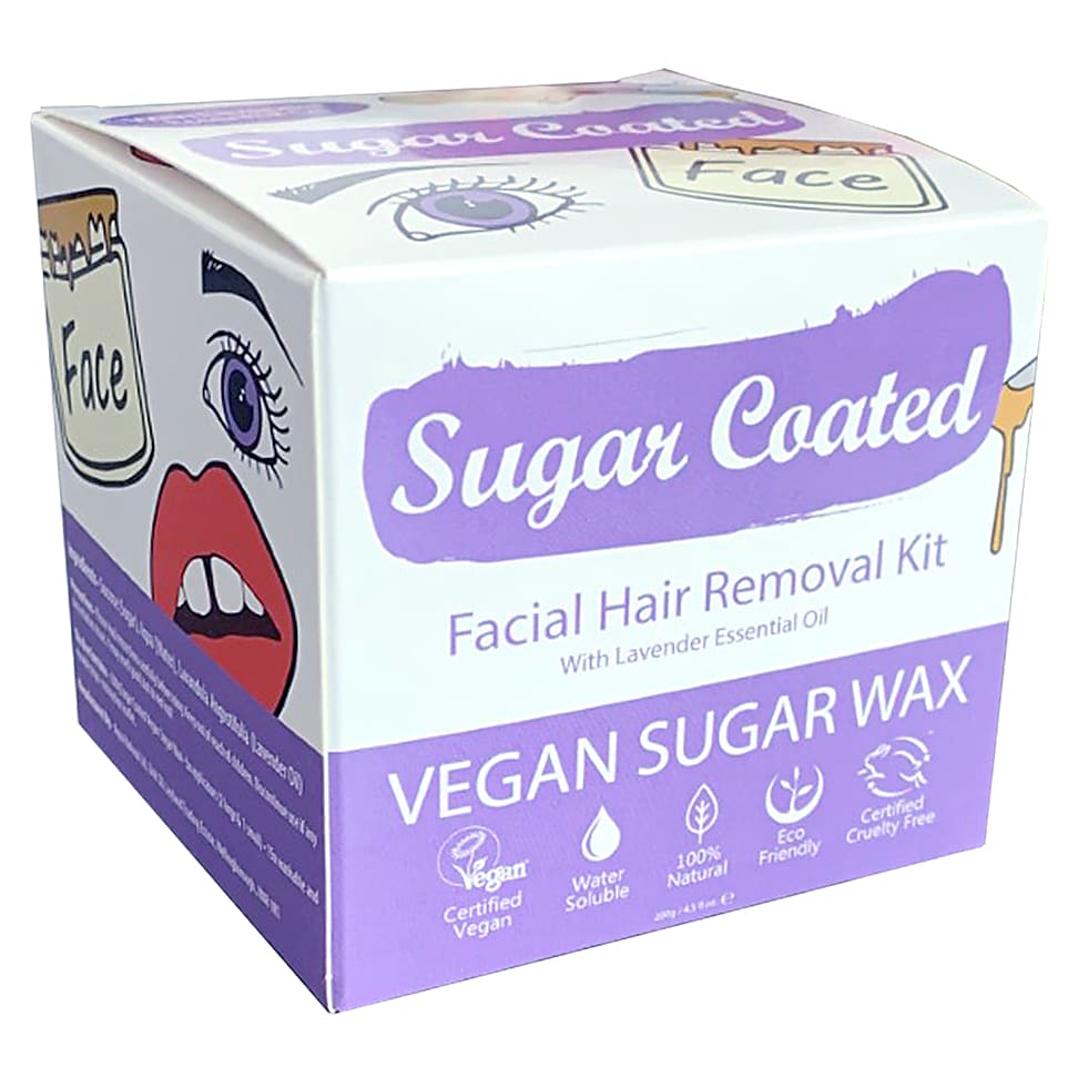 Sugar Coated Facial Hair Ontharingskit 5060201410119