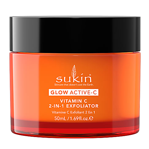 Sukin Glow Active-C 2-In-1 Exfoliator
