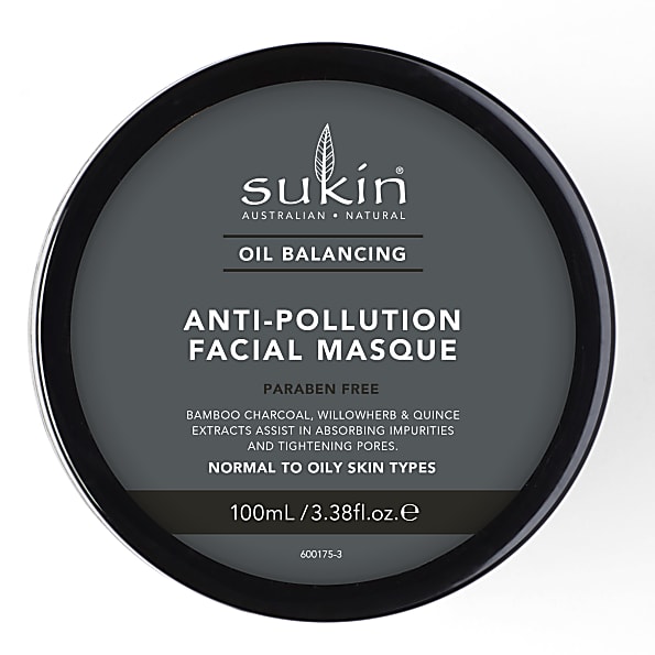 Sukin Oil Balancing Charcoal Anti Pollution Facial Masque sukin kopen in de aanbieding Sukin Oil Balancing Charcoal Anti Pollution Facial Masque sukin kopen in de aanbieding