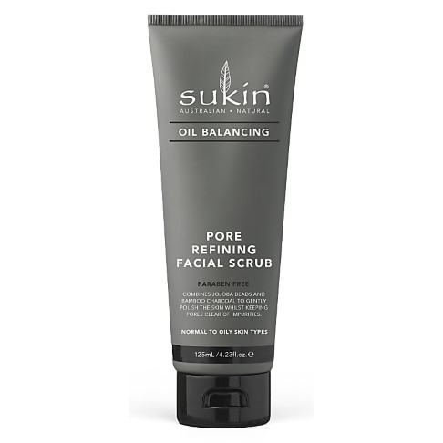 Sukin Oil Balancing + Charcoal Pore Refining Facial Scrub