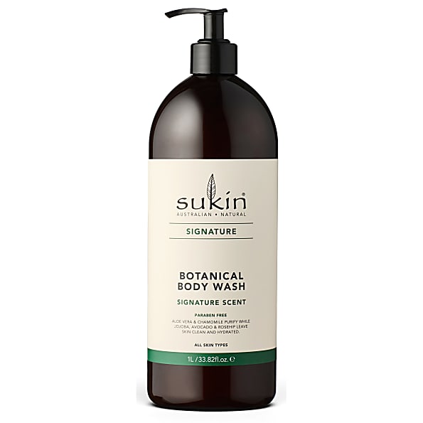 Image of Sukin Botanical Body Wash pomp 1L
