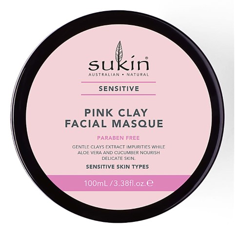Sukin Sensitive Pink Clay Masque