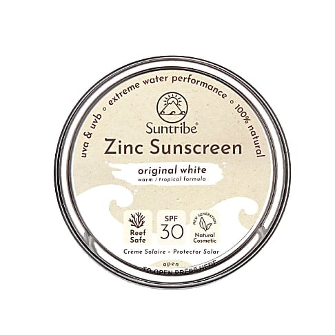 Suntribe Minerale Zink Zonnebrandcrème Gezicht SPF30 - Original White (45gr)