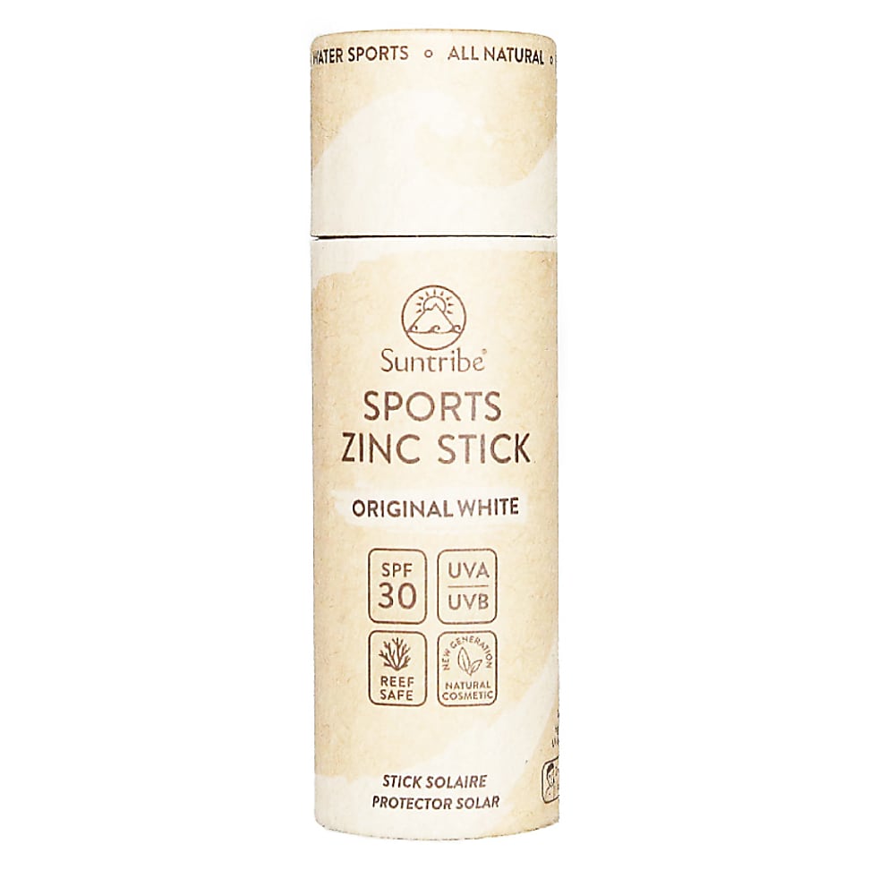 Image of Suntribe Natuurlijke Sport Zinkstick SPF 30 - Original White