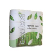 Ecoleaf 100% Gerecycleerd Toiletpapier (9 rollen)