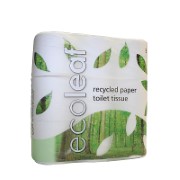 Ecoleaf 100% Gerecycleerd Toiletpapier (9 rollen)