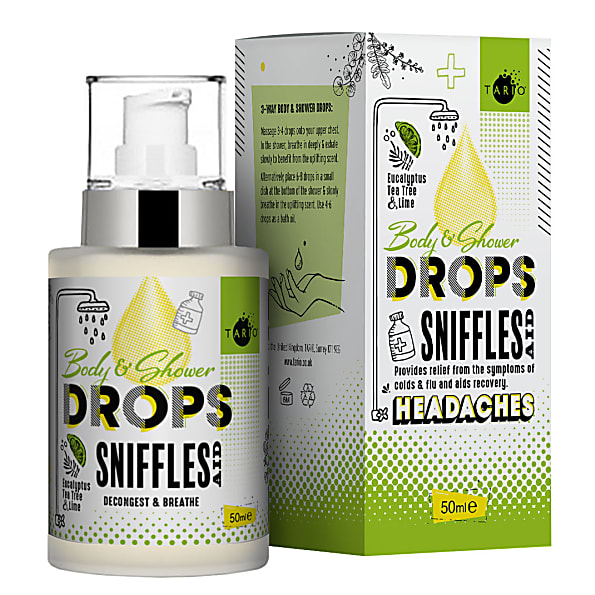 TARIO Sniffles Support Lichaams & Bad Olie 5060679150135