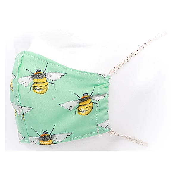 Image of Tabitha Eve Herbruikbaar Mondmasker Kids - Mint Bee