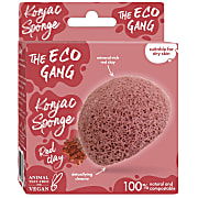 The Eco Gang Konjac Spons - Rode Klei