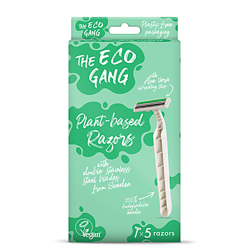 The Eco Gang Biologisch Afbreekbare Scheermesjes - 5 stuks