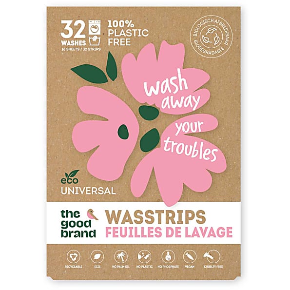 Image of The Good Brand Wasstrips - Universal 32 wasbeurten