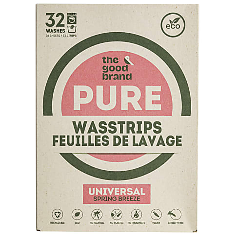 The Good Brand Wasstrips - Universal (32 wasbeurten)