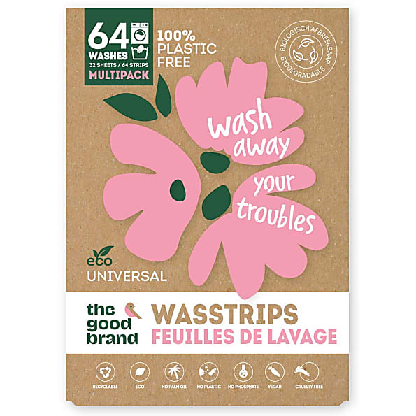 Image of The Good Brand Wasstrips - Universal 64 wasbeurten