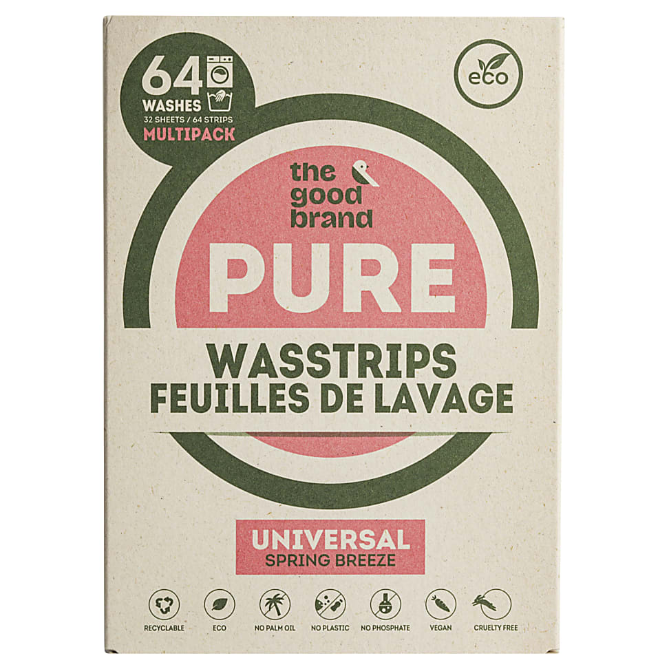 Image of The Good Brand Wasstrips - Universal 64 wasbeurten