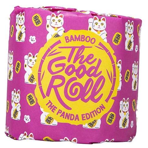 The Good Roll Panda Bamboe Toiletpapier (1 Rol)