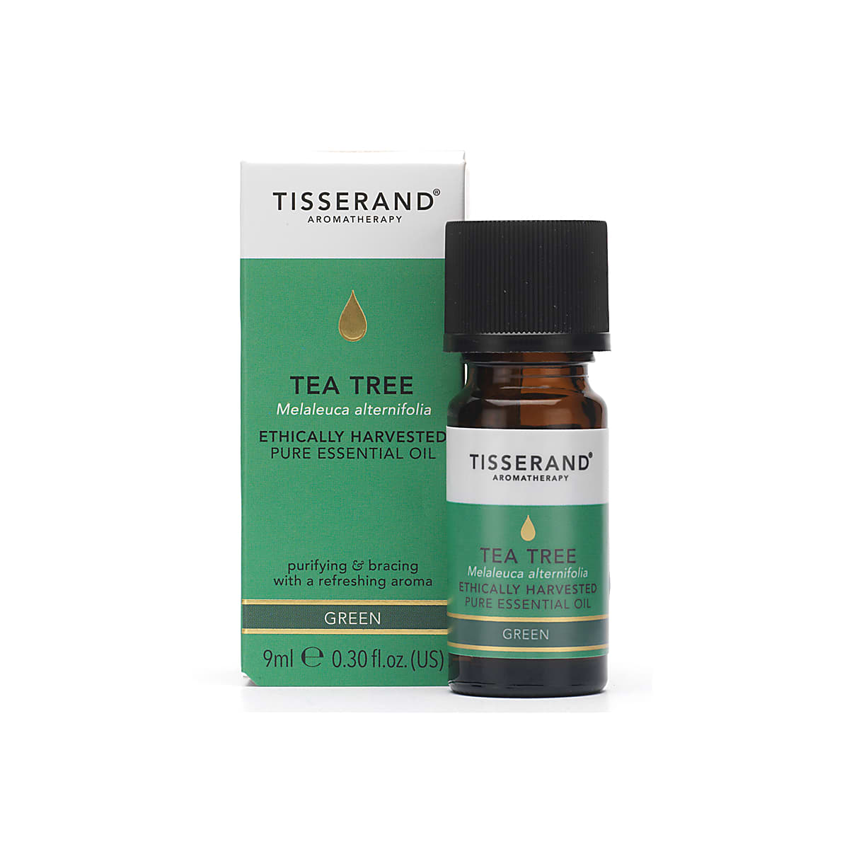 Microbe Jaarlijks suspensie Tisserand Tea Tree Ethically Harvested Essential Oil 9ml
