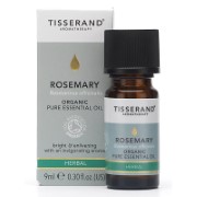 Tisserand Rosemary Organic Essential Oil 9ml - kruidig
