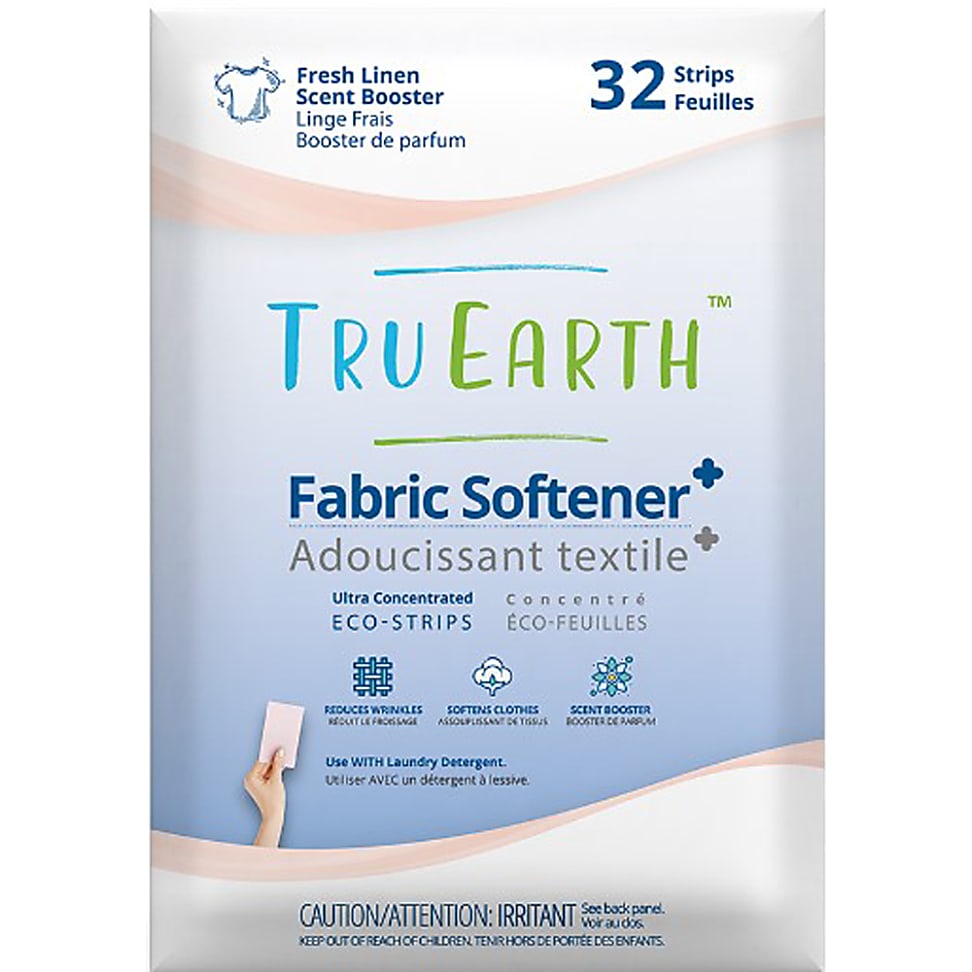 Image of Tru Earth Eco Wasverzachter Wasstrips - Fresh Linen 32 wasbeurten