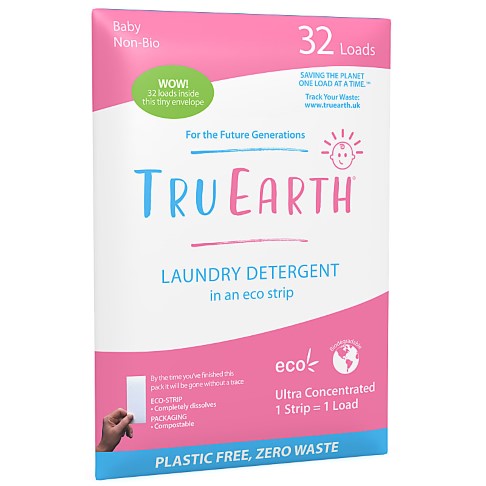 Tru Earth Eco Wasstrips Baby (32 wasbeurten)