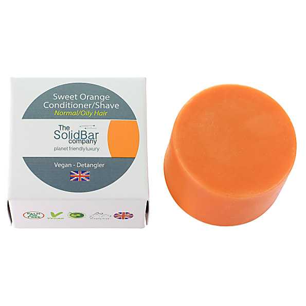 Image of The Solid Bar Company Essential Orange Shampoo normaal & vet haar...