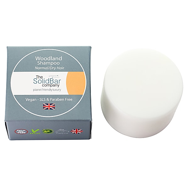 Image of The Solid Bar Company Luxury Woodland Shampoo normaal & droog haar...