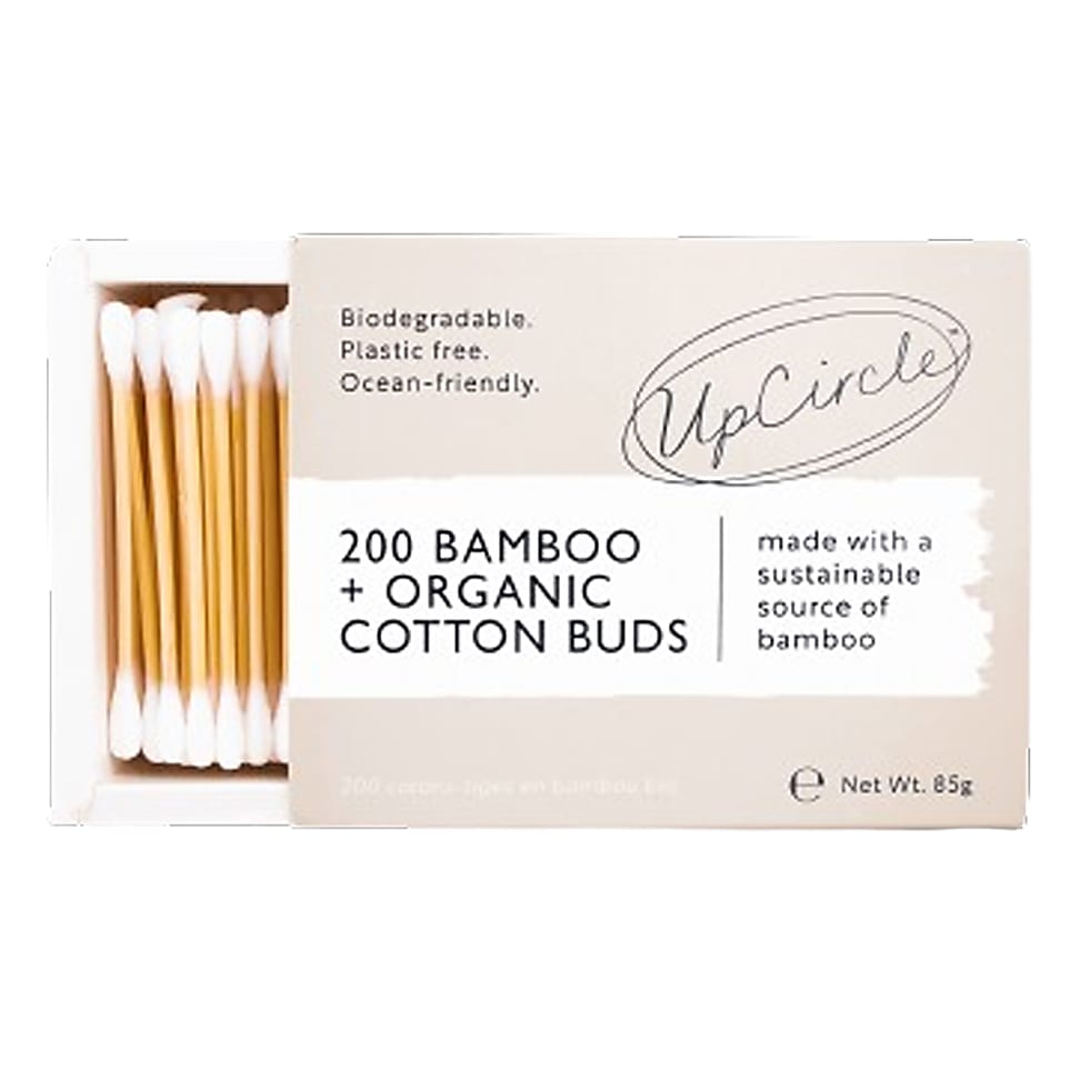 Image of UpCircle Bamboe Wattenstaafjes 200 stuks