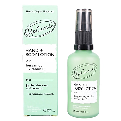 UpCircle Hand & Bodylotion Bergamot + Vitamin E -  Reisformaat