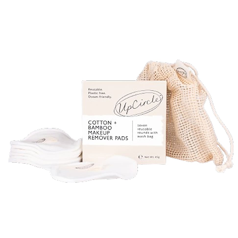 Image of UpCircle Herbruikbare Katoen + Bamboe Wattenschijfjes