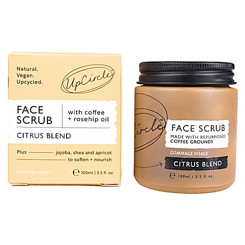 UpCircle Koffie Gezichtsscrub Citrus Mix