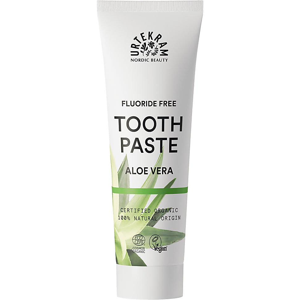 Urtekram Aloe Vera Tandpasta Zonder Fluoride urtekram kopen in de aanbieding Urtekram Aloe Vera Tandpasta Zonder Fluoride urtekram kopen in de aanbieding