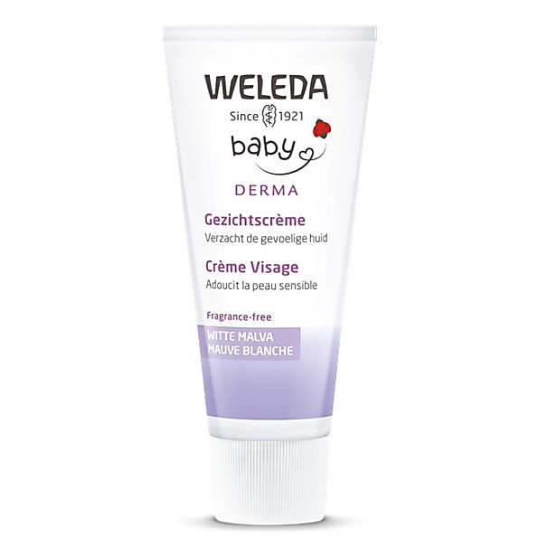 Image of Weleda Baby Sensitive Witte Malva Gezichtscreme