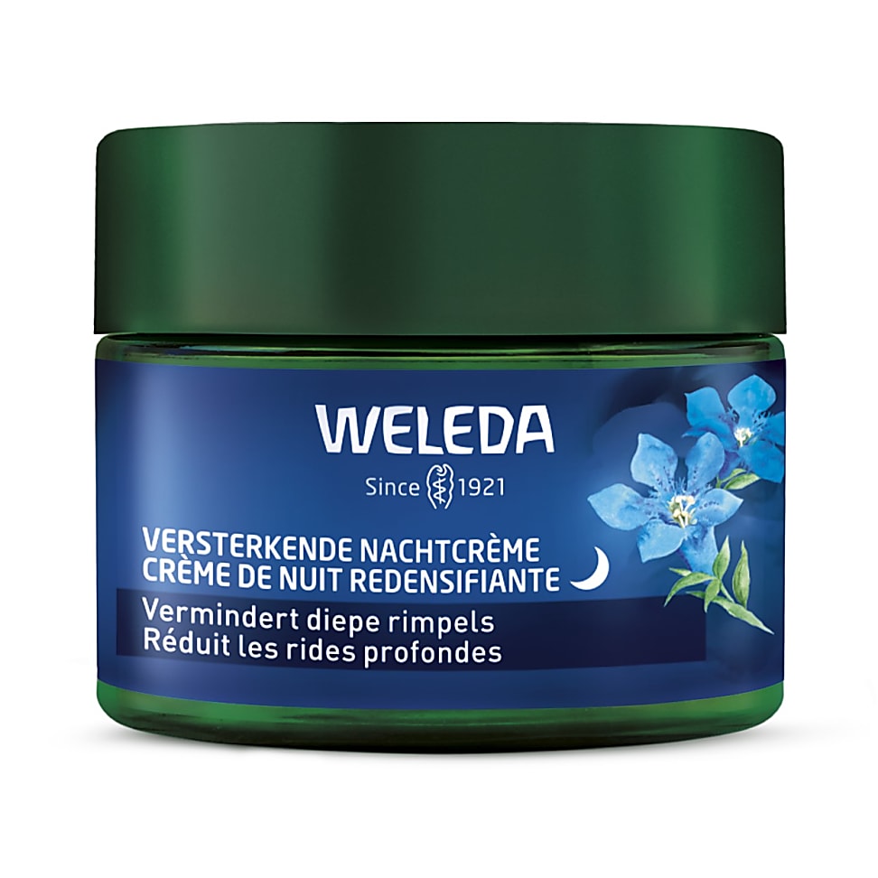 Image of Weleda Blauwe Gentiaan & Edelweiss Versterkende Nachtcreme