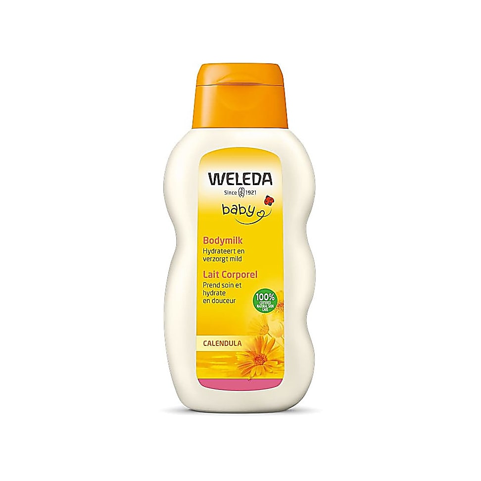 Big Green Smile Weleda Baby Calendula Bodymilk aanbieding