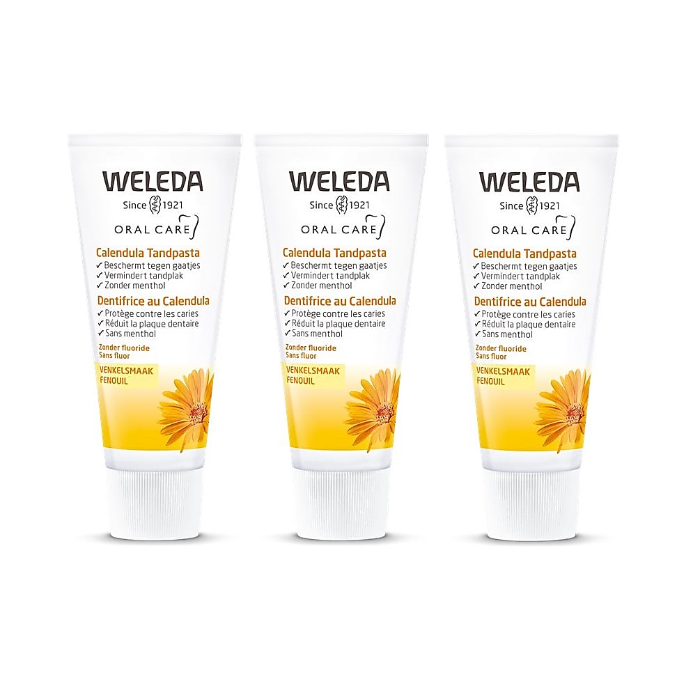 Image of Weleda Calendula Tandpasta Voordeelset