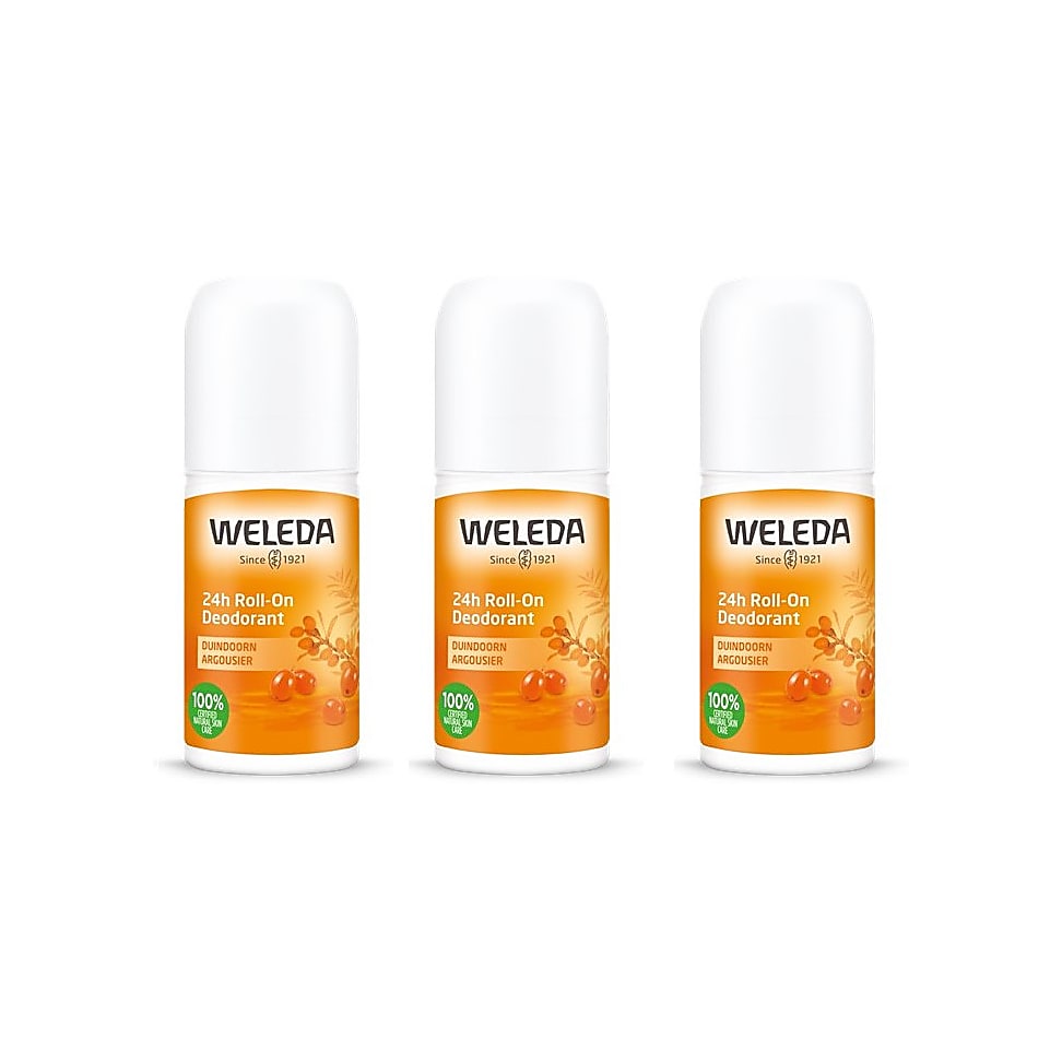 Image of Weleda Duindoorn 24h Roll-On Deodorant Voordeelset