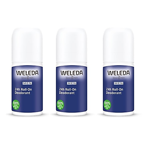 Weleda Men 24h Roll-On Deodorant Voordeelset (3x)