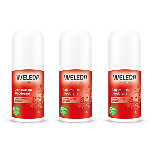 Weleda Granaatappel 24h Roll-On Deodorant Voordeelset