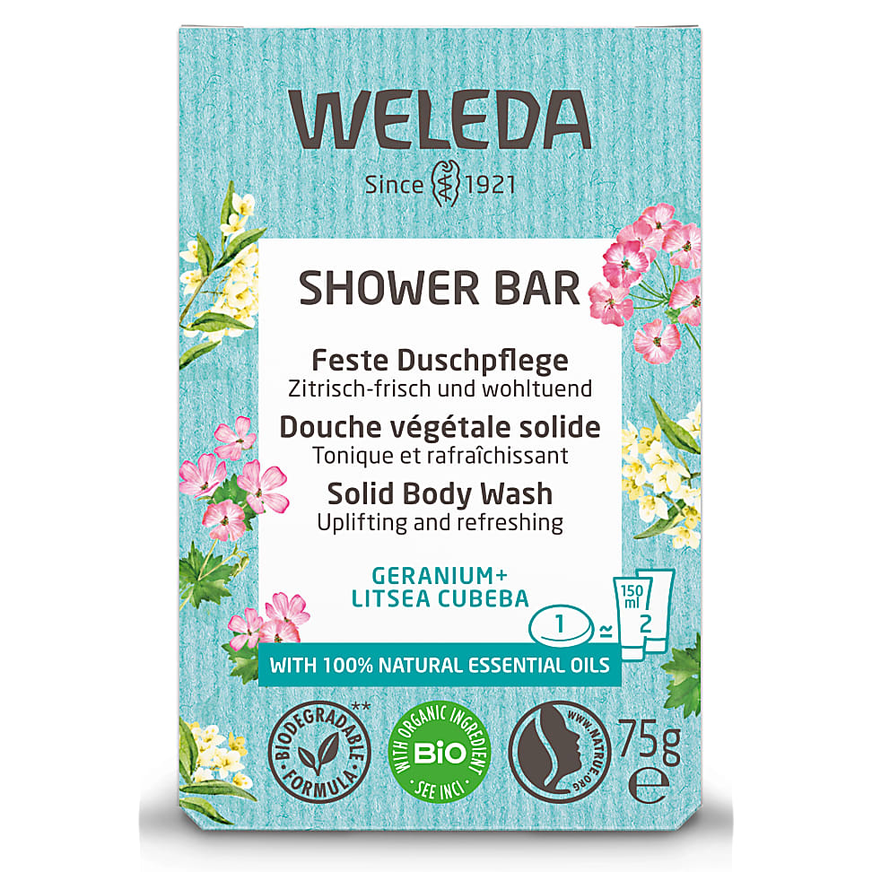 Image of Weleda Shower Bar Geranium