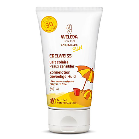 Weleda Edelweiss Zonnelotion Gevoelige Huid SPF 30