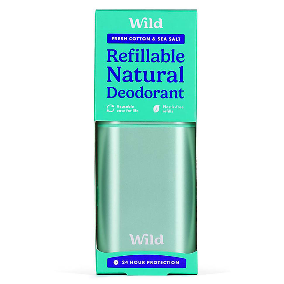 Image of Wild Aqua Deodorant Starterspakket - Fresh Cotton & Sea Salt