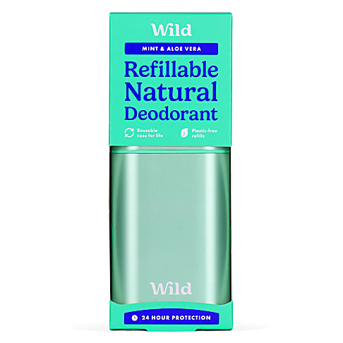 Wild Aqua Hervulbare Deodorant - Mint & Aloë Vera
