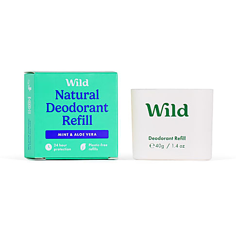Wild Deodorant Refill - Mint & Aloë Vera