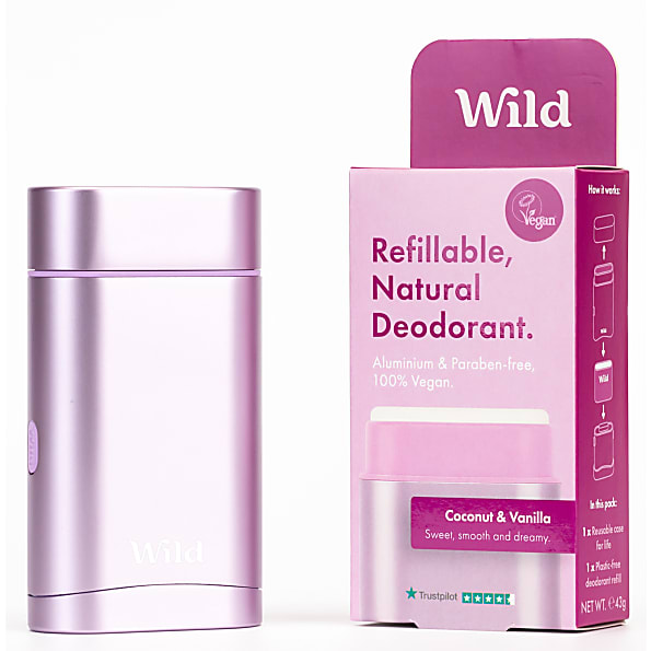 Image of Wild Purple Deodorant Starterspakket - Kokos & Vanille