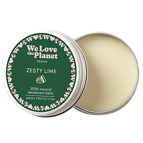 We Love The Planet Vegan Deodorant Balm Zesty Lime 35g