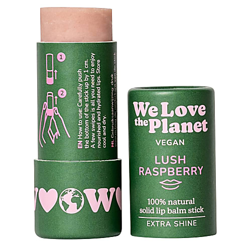 We Love The Planet Vegan Lippenbalsem - Lush Raspberry