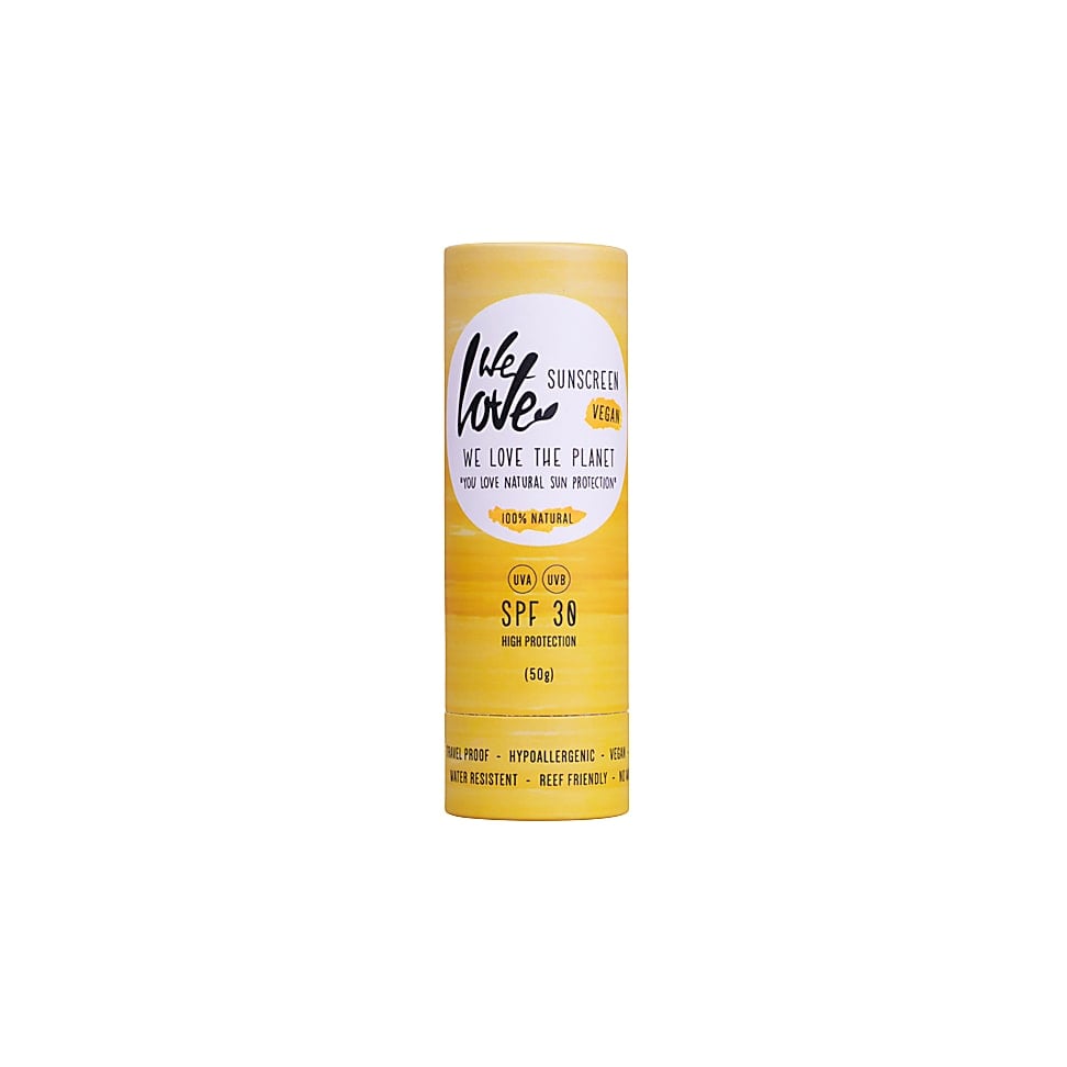 We Love The Planet Natuurlijke Zonnebrandstick SPF30
