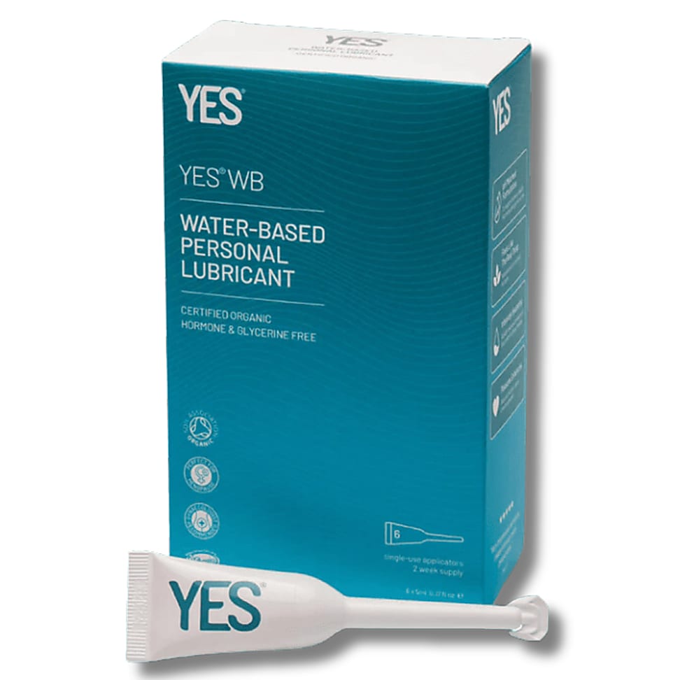Image of Yes natuurlijk glijmiddel op waterbasis Applicateurs